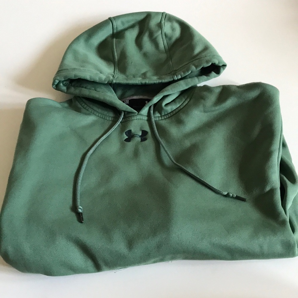 Under Armour-Loose-Green Hoodie- SM Loose